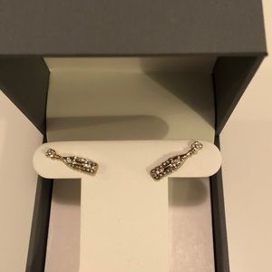 Banana Republic Champagne Bottle Earrings